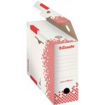 Esselte Speedbox archivační krabice bílá červená 100 mm – Zboží Živě
