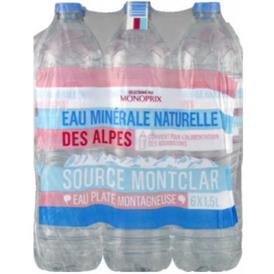 Monoprix Alpská minerální voda 6 x1,5 l – Hledejceny.cz