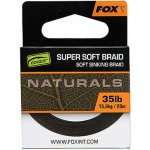 Fox návazcová šňůrka naturals soft braided hooklength 20m - 35lb – Zbozi.Blesk.cz