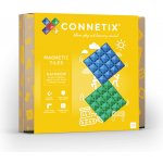 Connetix Rainbow Blue & Green Base Plate 2 ks – Zboží Dáma
