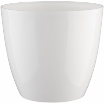 Plastkon Ella Lesk květináč Bílá 13 cm – Hledejceny.cz