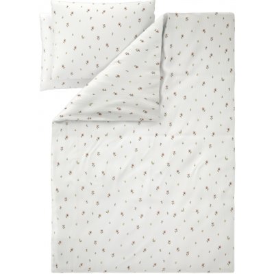 Livarno Mušelínové povlečení květiny/bílá 200x220 70x90 – Zboží Dáma