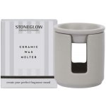 Stoneglow keramická aroma lampa šedá 9 × 10 cm – Sleviste.cz