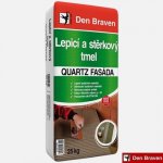 Den Braven QUARTZ FASÁDA lepicí a stěrkový tmel 25 kg – HobbyKompas.cz