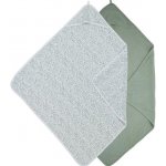 MEYCO Osuška Basic jersey 2 ks Cheetah Forest Green – Zboží Dáma