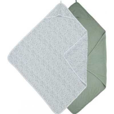 MEYCO Osuška Basic jersey 2 ks Cheetah Forest Green – Zboží Dáma