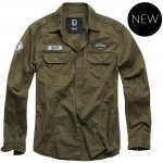 Brandit pánská košile Luis Vintage shirt olive – Hledejceny.cz