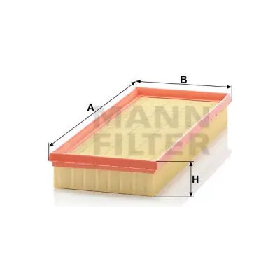 MANN FILTER Vzduchový filtr C 3388 – Hledejceny.cz