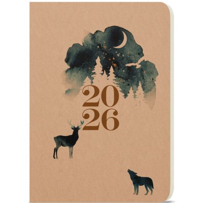 David Kraft A5 Denní 2026 Čarovný – Sleviste.cz