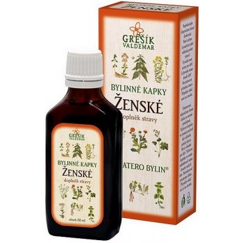 Grešík Ženské bylinné kapky 50 ml