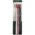 Swissdent Colours Set černý červený modrý sada zubních kartáčků soft medium 3 ks – Zboží Dáma
