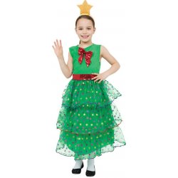 Bristol Novelty CC665 vánoční strom šaty dětský karnevalový kostým -  Nejlepší Ceny.cz