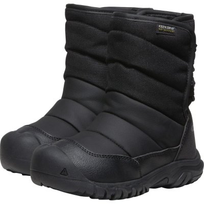 Keen PUFFRIDER WP CHILDREN black steel grey – Zboží Dáma