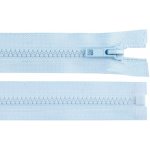 Kostěný zip dělitelný, délka 65 cm - pomněnkově modrý – Hledejceny.cz