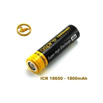 aSpire baterie ICR 18650 20/40A 1800mAh