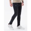 Pánské džíny Ombre Clothing pánské džíny Skinny fit Regdar černá P1060