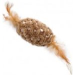 Magic Cat míček žinylkový s pírky a catnipem mix 20 cm – Zboží Dáma