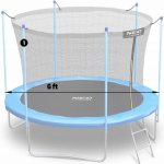 Neo-Sport Horní sloupek na trampolínu s vnitřní sítí 6 stop modrá Neo-Sport – Zboží Dáma