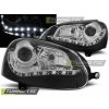 Přední světlomet PŘEDNÍ SVĚTLOMETY, SVĚTLA, LAMPY VOLKSWAGEN GOLF 5, 2003-2009, LED DAYLIGHT, ČERNÉ BLACK