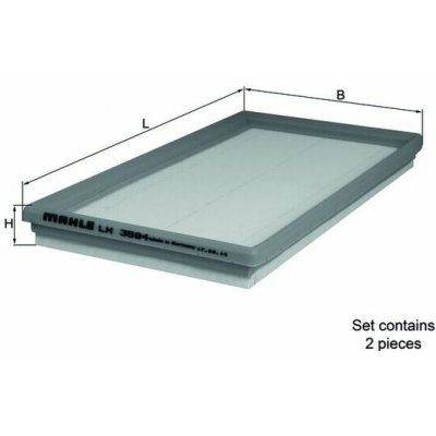 KNECHT Vzduchový filtr LX3594S – Hledejceny.cz