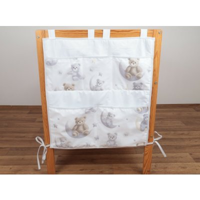 JAN peří Kapsář na dětskou postýlku medvídek na měsíci – Hledejceny.cz