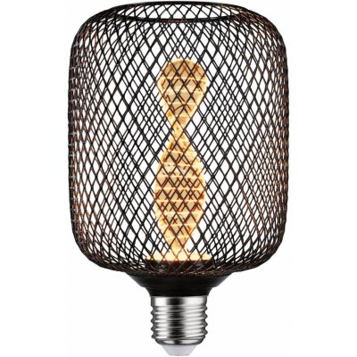 Paulmann LED Metallic Glow Zyl Helix E27 černá 29082 – Hledejceny.cz