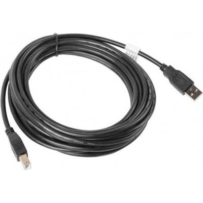 Lanberg CA-USBA-10CC-0050-BK USB-A (M) na USB-B (M), 5m, černý – Zboží Mobilmania