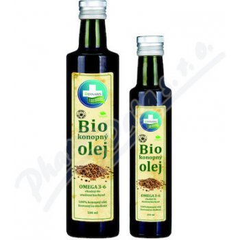 Annabis Bio 100% konopný olej 0,5 l