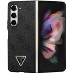 Guess 4G PU Leather Triangle Samsung Galaxy Z Fold 5 Black – Hledejceny.cz