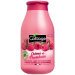 Cottage Moisturizing Shower Milk Raspberry cream sprchové mléko 97% přírodní 250 ml – Zboží Mobilmania