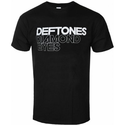 Tričko pánské Deftones Diamond Eyes Black Rock off DEFTTS04MB – Zboží Mobilmania