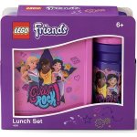 LEGO® Friends Girls Rock svačinový set láhev a box fialová – Zboží Dáma