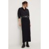 Dámská sukně Answear Lab džínová sukně maxi MG.352C.fh černá