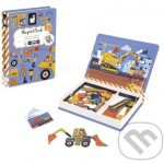 Janod Magnetibook Na stavbe – Zboží Dáma