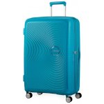 American Tourister Soundbox Spinner EXP světle modrá 110 l – Hledejceny.cz