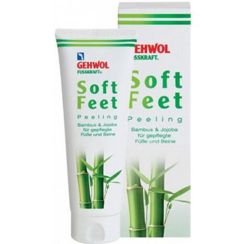 Gehwol Fusskraft Soft Feet Peeling šetrný peelingový krém na nohy a chodidla 125 ml