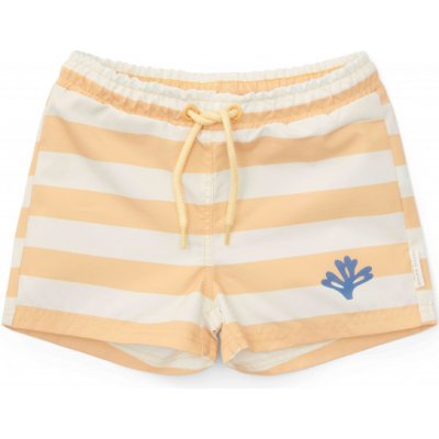 Little dutch LITTLE DUTCH Plavky kraťasy UV Honey Stripes – Zboží Mobilmania