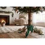 Stojan MagicHome Vianoce Blackbird, na stromček, zelený, kovový – Zboží Dáma