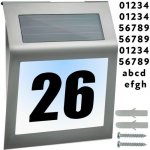 Solární osvětlení domovního čísla Vision – Hledejceny.cz