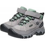 Keen Ridge Flex Mid Wp Children grey/blue tint – Zboží Dáma