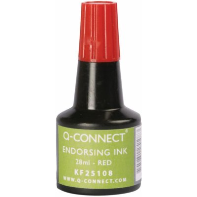 Q-Connect Razítková barva červená 28 ml – Hledejceny.cz