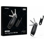 Klíčenka a multitoolu Orbitkey Key Organiser Crazy Horse + Multitool V2 Set Black – Hledejceny.cz