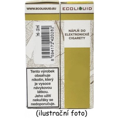 Ecoliquid Vanilla 10 ml 3 mg – Hledejceny.cz