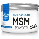 Nutriversum MSM prášek 150 g – Hledejceny.cz