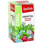 Apotheke COOLTEA Zelený čaj s jahodou 20 x 2 g – Hledejceny.cz