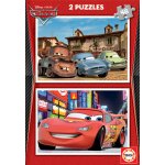 Educa Walt Disney Cars 2 2 x 48 dílků – Hledejceny.cz