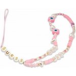 Guess Poutko na Telefon Beads Shell Pink Guess phone charm je stylový, praktický a skvělý doplněk k vašemu pouzdru na telefon. Můžete si jej pověsit na zápěstí, abyste zabránili náhodnému pádu telefo – Zboží Živě