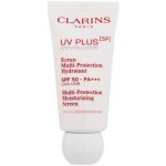 Clarins víceúčelová ochranná emulze SPF50 UV Plus Anti-pollution (Multi Protection Moisturizing Screen) Translucent 30 ml – Sleviste.cz