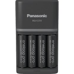 Panasonic BQ-CC55 Smart Quick + 4x AA 1900 mAh K-KJ55MGD40E