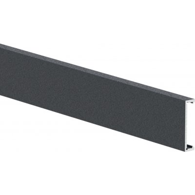 umakov-cz Hliníková fasádní lišta, 25 x 6 – 6,0 m – Antracit RAL 7016 – Hledejceny.cz